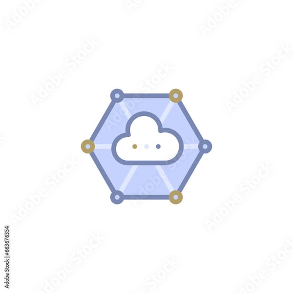 Fototapeta Cloud Computing