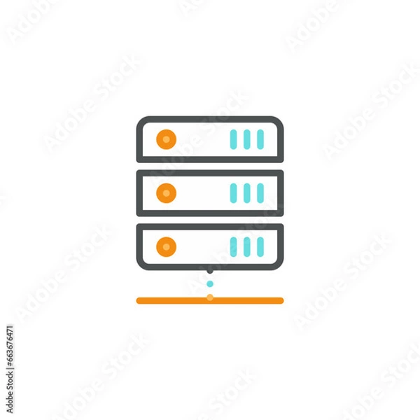 Fototapeta Cloud Computing storage