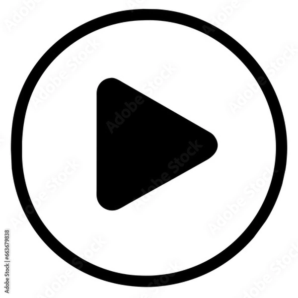 Obraz play button icon