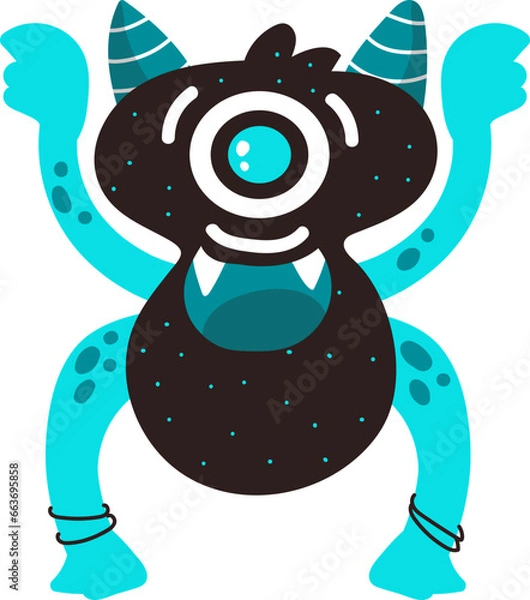 Obraz Monster Collection Illustration