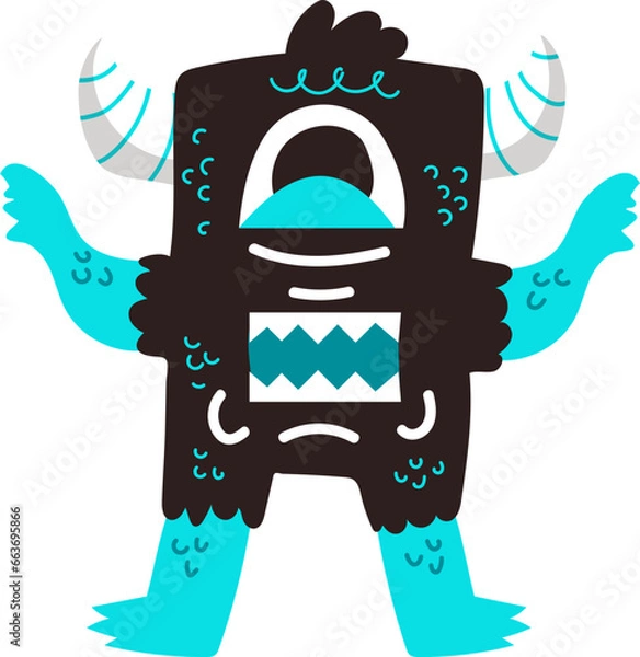 Obraz Monster Collection Illustration