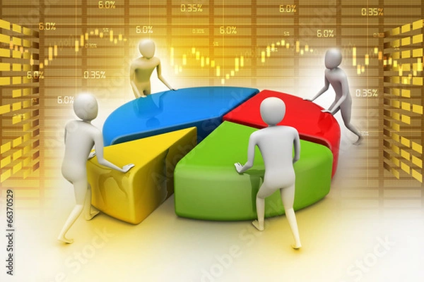 Obraz Team work, business concept