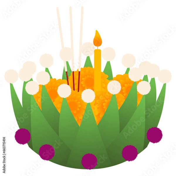 Obraz Loy Krathong day 