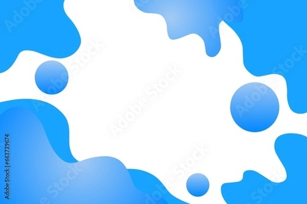 Fototapeta frame background, for text which is colored gradient blue