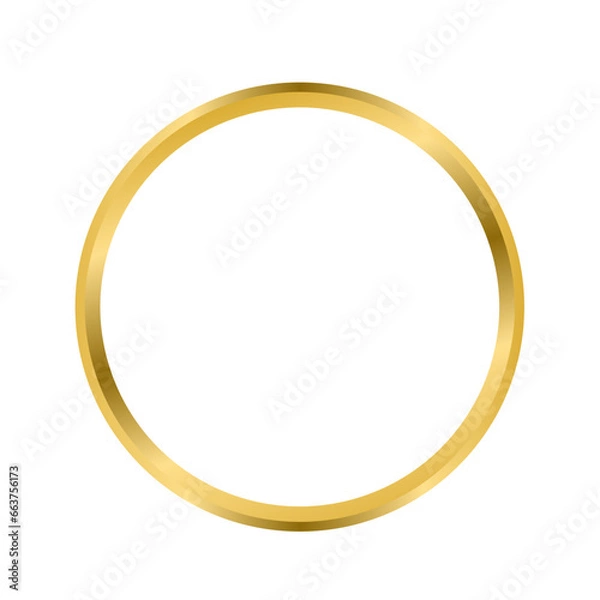 Obraz Gold ring frame