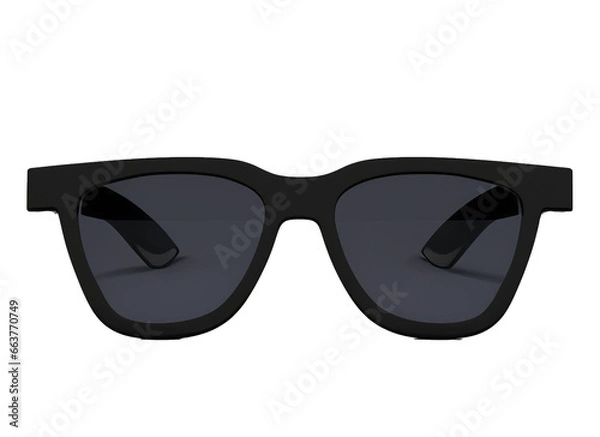 Fototapeta 3d black sunglass