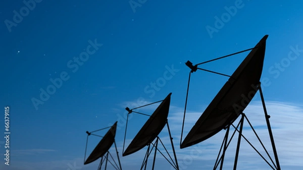 Fototapeta satellite dish