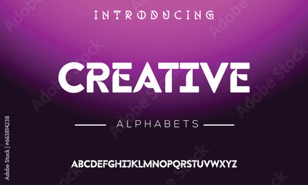 Fototapeta Lettering Fashion Designs. Modern elegant alphabet letters font and number. Minimalist typography fonts regular, typeface uppercase and lowercase.