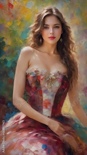 Fototapeta angel with wings