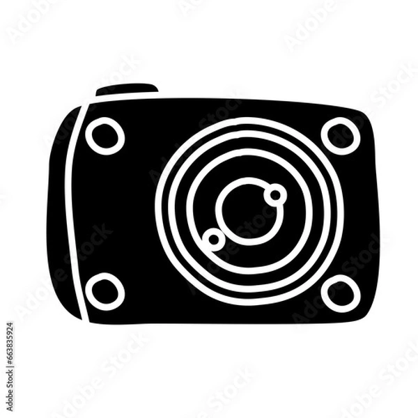 Fototapeta Camera  Vector Illustration Icon