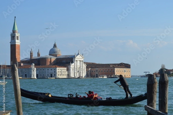 Obraz Gondolero de Venecia