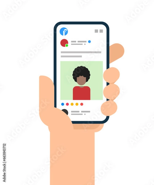 Obraz Social Network App