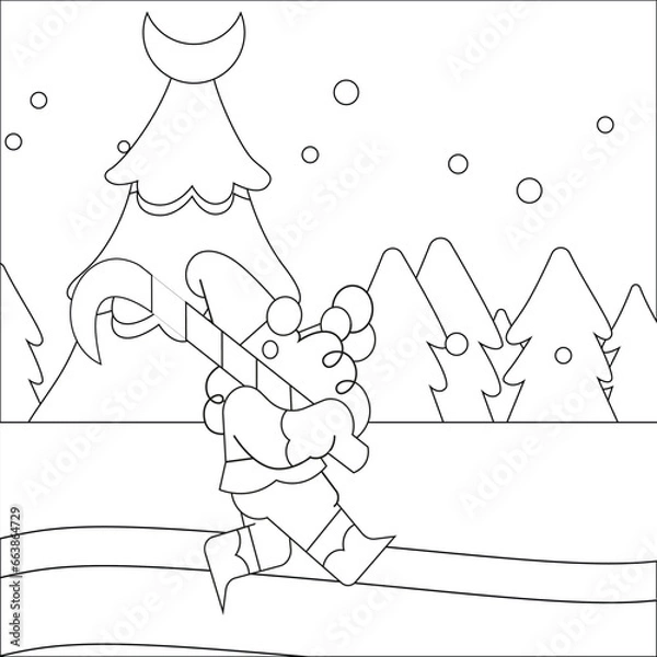 Obraz Santa's Workshop Wonderland