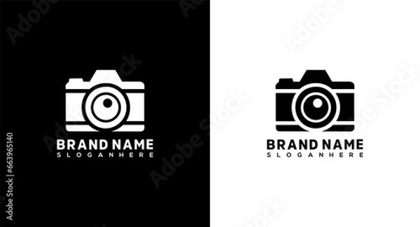 Obraz Camera logo design template. Camera icon vector. Photography logo template. camera logo 

