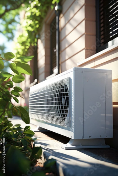 Fototapeta Wärmepumpe