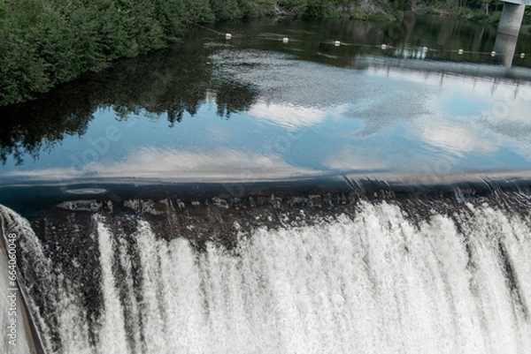 Obraz waterfall in the forest