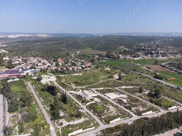 Fototapeta aerial view