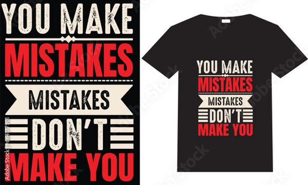 Obraz Typography T-shirt Design