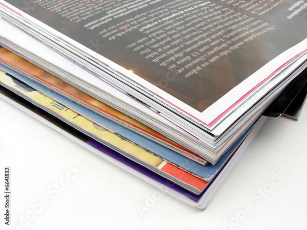 Fototapeta Magazine