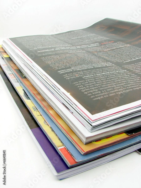 Fototapeta Magazine