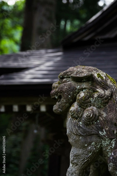Obraz 寂れた神社