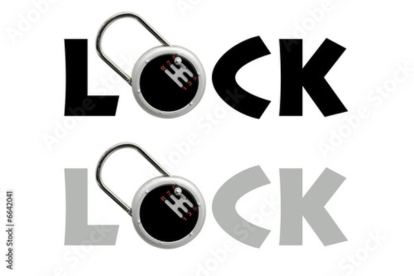 Obraz lock