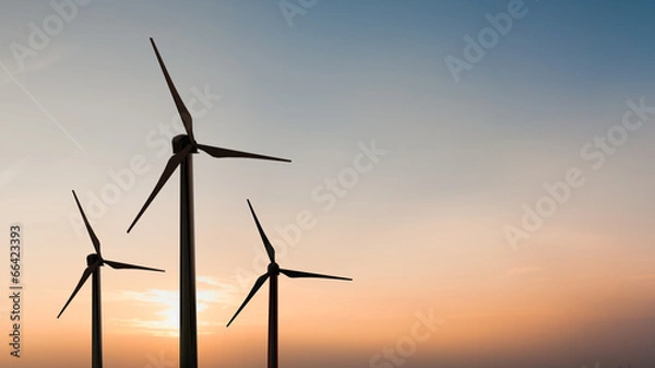 Fototapeta turbina wiatrowa