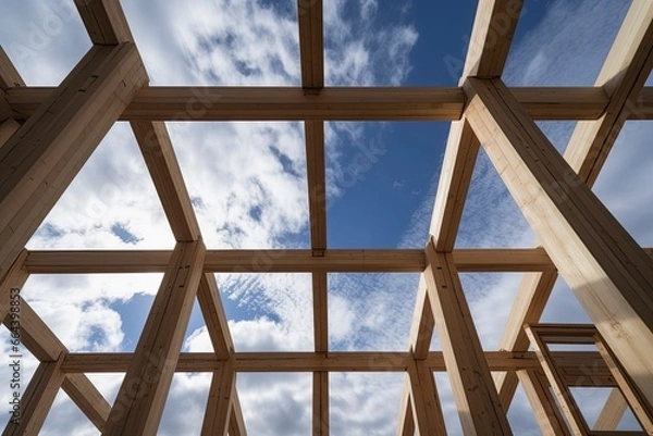 Obraz building under construction.AI Generated	
