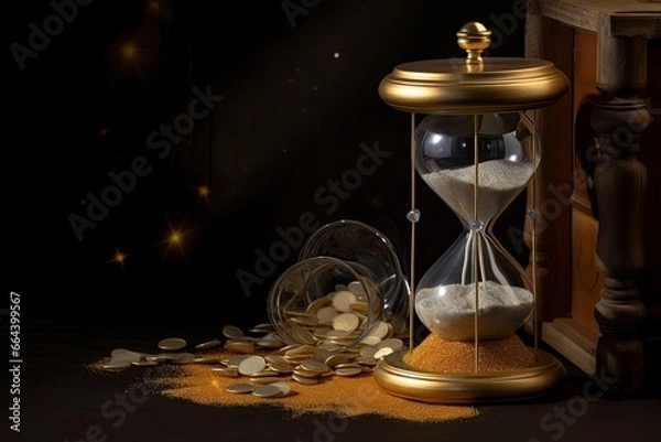 Obraz time is money concept