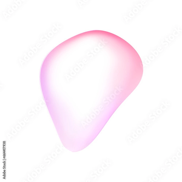 Fototapeta Abstract Transparent Blob