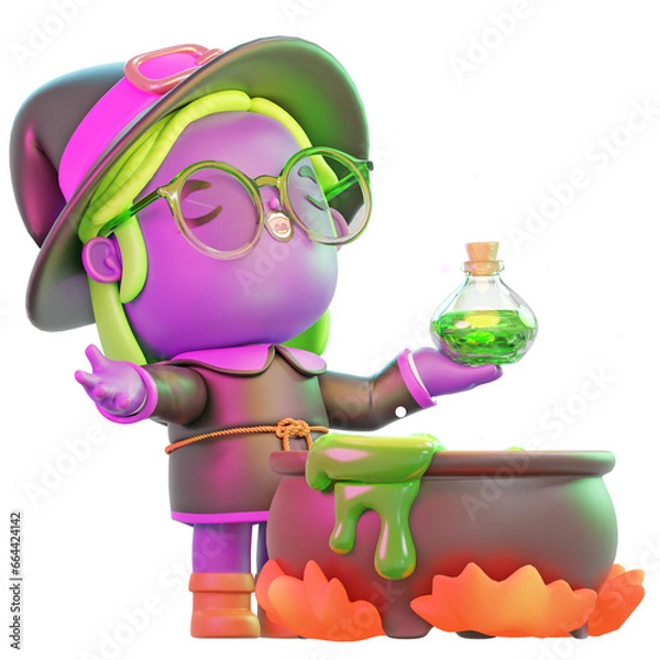 Obraz witch illustration