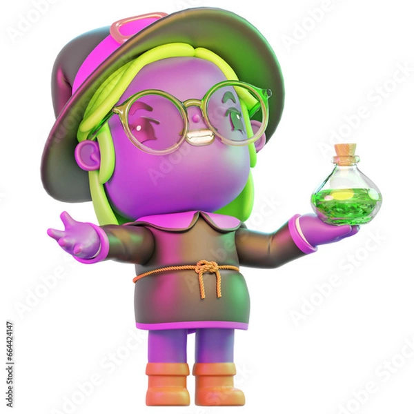 Obraz witch illustration