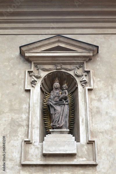 Fototapeta Sculpture of St. George's Convent