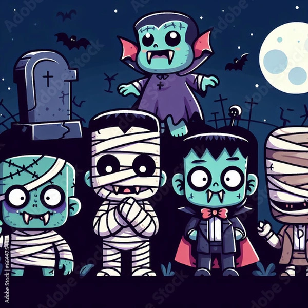 Obraz halloween spooky