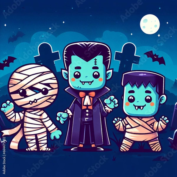 Obraz halloween party invitation