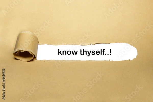Obraz Know thyself