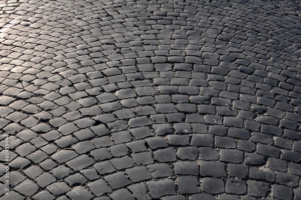 Obraz Old stone paving