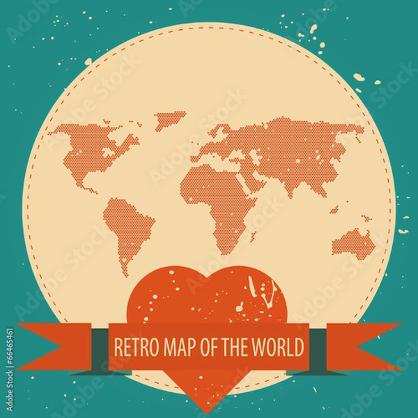 Obraz Love the world.