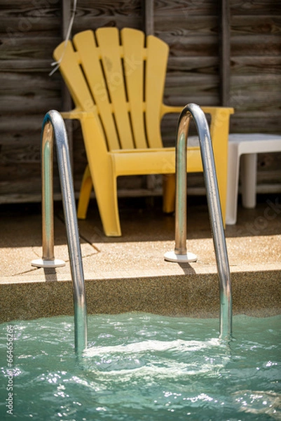 Obraz pool ladder