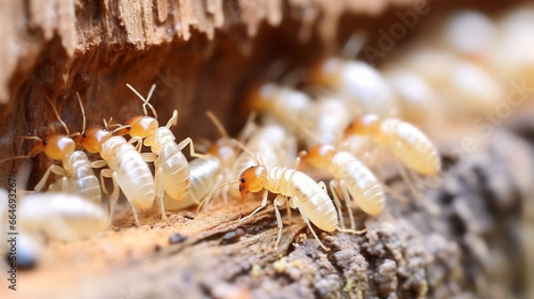 Obraz Close-up of termites