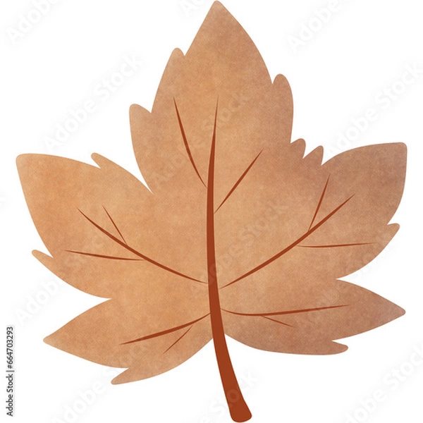 Fototapeta Brown Leaf