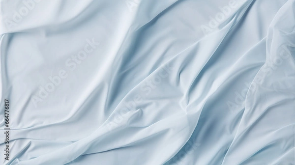 Obraz Free photo light blue crinkled paper texture