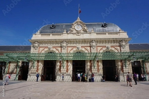 Obraz Train station in Nice