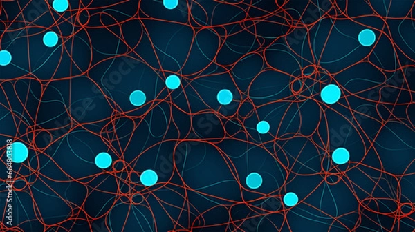 Obraz abstract christmas background