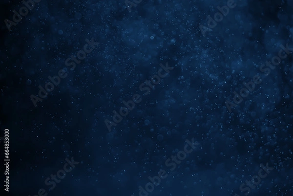 Obraz Abstract bokeh lights with blue background