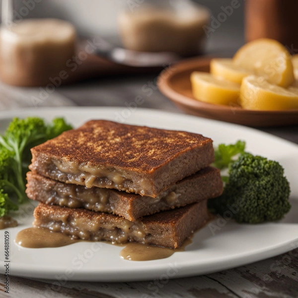 Fototapeta Scrapple, Generative AI illustrations