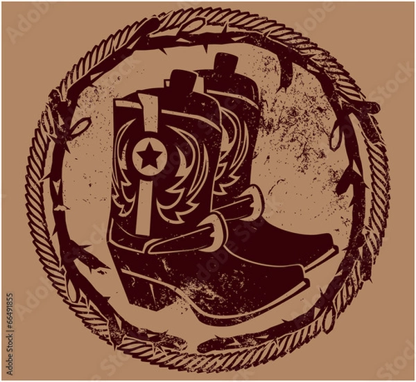 Obraz Cowboy Insignia