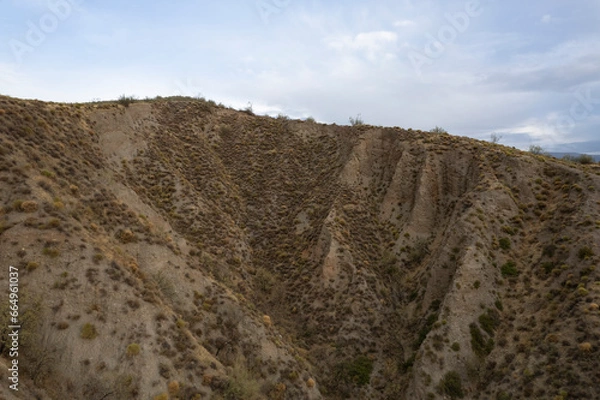Obraz steep terrain in the south of Spain