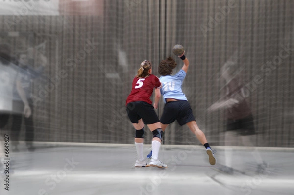 Obraz Piłka ręczna dziewcząt