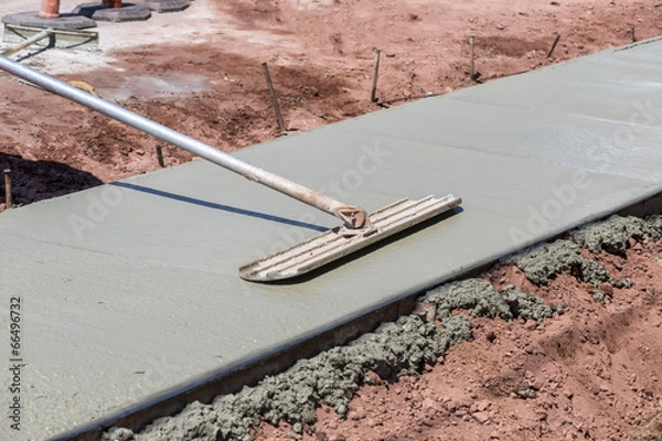 Obraz Sidewalk Construction